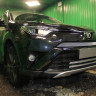 Защита радиатора "Standart" Toyota RAV4 (2015-2019) низ, хром купить недорого с доставкой в Волоколамск