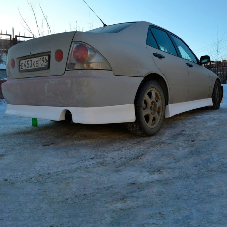 Накладка на задний бампер "VERTEX style (JDM VERSION)"для Lexus IS, Toyota Altezza купить недорого с доставкой в Волоколамск