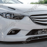 Сплиттер переднего бампера под клыки № 1 "SkyActivSport" для Mazda 6 (2013-н.в.) купить недорого с доставкой в Волоколамск