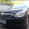 Защита радиатора "Standart" Chevrolet Cobalt (2013-н.в.) низ, чёрная купить недорого с доставкой в Волоколамск