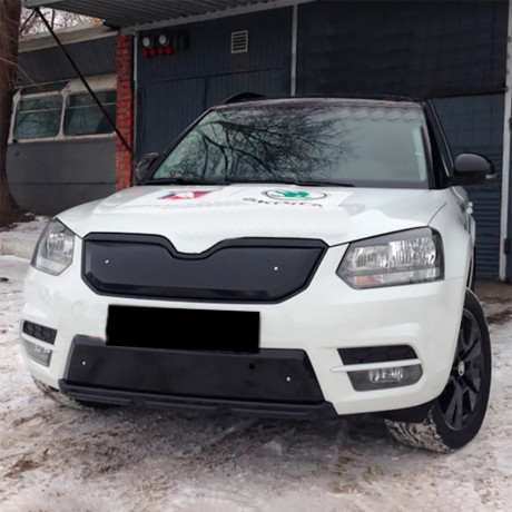 Зимний экран нижний, (под покраску) для Skoda Yeti City (2013-2018) купить недорого с доставкой в Волоколамск