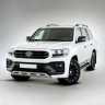 Бампер передний "THOR" для Toyota Land Cruiser 200 (2015-н.в.) купить недорого с доставкой в Волоколамск