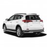 Защита заднего бампера «Уголки» (d51) для Toyota RAV4 рестайлинг, (2015-н.в.)(Окрашенное) купить недорого с доставкой в Волоколамск