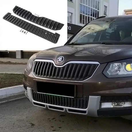 Зимний экран верхний, (под покраску) для Skoda Yeti Outdoor (2013-2018) купить недорого с доставкой в Волоколамск