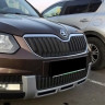 Зимний экран верхний, (под покраску) для Skoda Yeti Outdoor (2013-2018) купить недорого с доставкой в Волоколамск