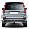 Защита заднего бампера угловая d63мм (НПС) HAVAL H5 (2020-н.в.) купить недорого с доставкой в Волоколамск