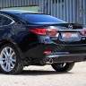 Диффузор заднего бампера var №3 (ровный) для Mazda 6 (2013-н.в.) купить недорого с доставкой в Волоколамск