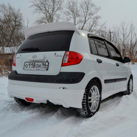 Комплект обвеса "Mugen style" для Hyundai Getz рестайлинг (2004-2007 г.в.) купить недорого с доставкой в Волоколамск