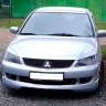 Накладка переднего бампера "EGR" для Mitsubishi Lancer 9 (2005-2010) рестайлинг купить недорого с доставкой в Волоколамск