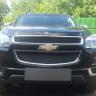 Защита радиатора "Standart" Chevrolet Trailblazer (2012-2015) чёрная купить недорого с доставкой в Волоколамск