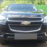 Защита радиатора "Standart" Chevrolet Trailblazer (2012-2015) чёрная купить недорого с доставкой в Волоколамск
