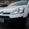 Защита радиатора "Standart" Citroen Berlingo рестайлинг (2008-2016) чёрная купить недорого с доставкой в Волоколамск