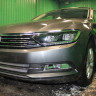 Защита радиатора "Standart" Volkswagen Passat B8 (2014-2019) хром купить недорого с доставкой в Волоколамск