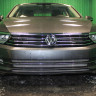 Защита радиатора "Standart" Volkswagen Passat B8 (2014-2019) хром купить недорого с доставкой в Волоколамск