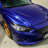 Капот "SkyActivSport" var №1 (с глухими жабрами) для Mazda 6 (2013-н.в.) купить недорого с доставкой в Волоколамск