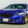 Капот "SkyActivSport" var №1 (с глухими жабрами) для Mazda 6 (2013-н.в.) купить недорого с доставкой в Волоколамск
