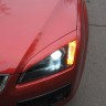 Накладки на фары (реснички) широкие var №2 для Ford Focus 2 (2004-2008) купить недорого с доставкой в Волоколамск