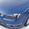 Накладки на фары (реснички) широкие var №2 для Ford Focus 2 (2004-2008) купить недорого с доставкой в Волоколамск