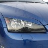 Накладки на фары (реснички) широкие var №2 для Ford Focus 2 (2004-2008) купить недорого с доставкой в Волоколамск