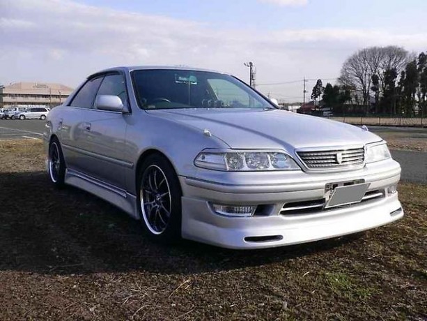 Накладка на передний бампер "Vertex" Toyota Mark II (100) купить недорого с доставкой в Волоколамск