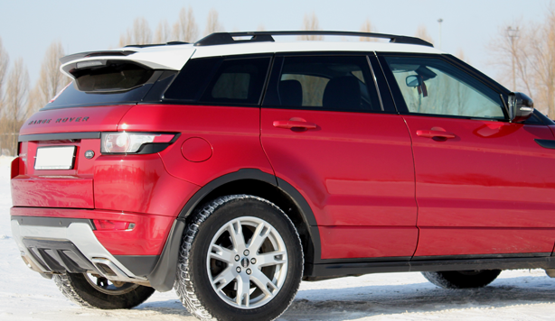 Рейлинги для Land Rover Evoque (2011-2018) Чёрный купить недорого с доставкой в Волоколамск