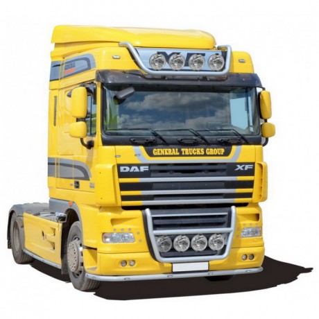 Защита порогов для DAF FT XF105.410-460 (2008-2013)(Окрашенное) купить недорого с доставкой в Волоколамск