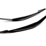 Накладки на фары (реснички) (Led-оптика) var №2 для BMW X6 E71 (2010-2014) купить недорого с доставкой в Волоколамск