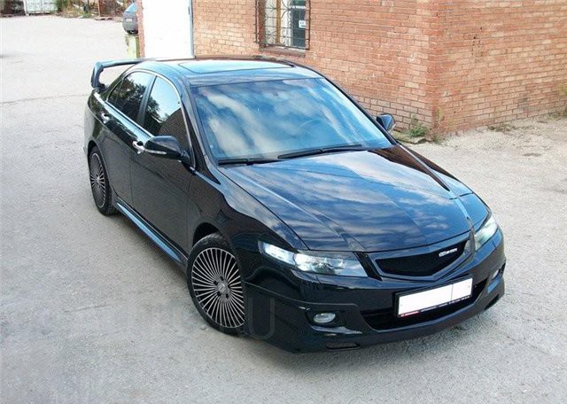 Накладки на фары (реснички) широкие для Honda Accord VII (2004-2008) купить недорого с доставкой в Волоколамск