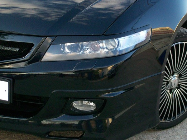 Накладки на фары (реснички) широкие для Honda Accord VII (2004-2008) купить недорого с доставкой в Волоколамск