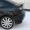 Клыки на задний бампер "GT" для Mazda 3 купить недорого с доставкой в Волоколамск