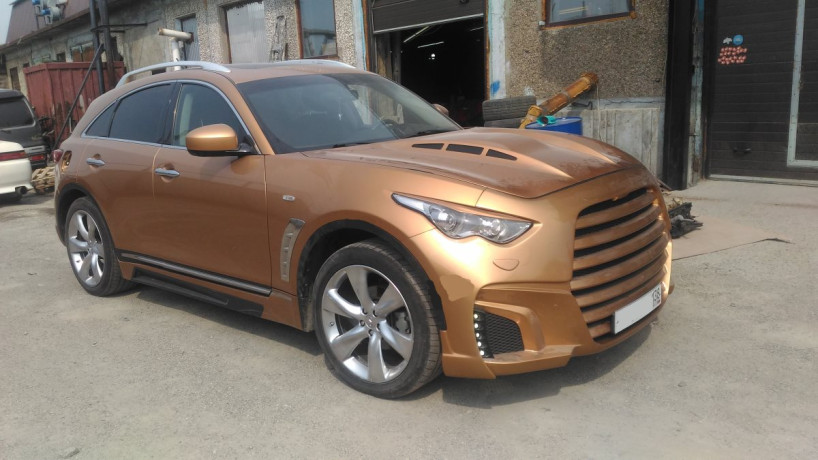 Капот пластиковый "Jass-Rs" Infiniti FX купить недорого с доставкой в Волоколамск