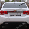 Диффузор заднего бампера var №2 (текстурный пластик) для Chevrolet Cruze (2008-2012) купить недорого с доставкой в Волоколамск