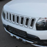 Решетка радиатора "Jeep" для Renault Duster (2010-2021) купить недорого с доставкой в Волоколамск