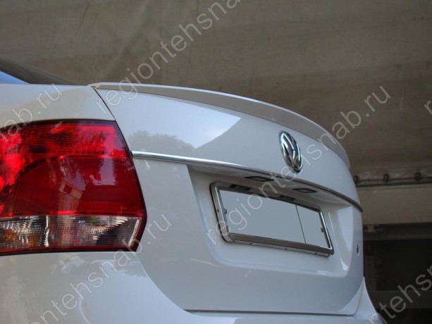 Лип-Спойлер для Volkswagen Polo Sedan (2010-2020) купить недорого с доставкой в Волоколамск