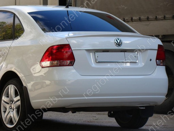 Лип-Спойлер для Volkswagen Polo Sedan (2010-2020) купить недорого с доставкой в Волоколамск