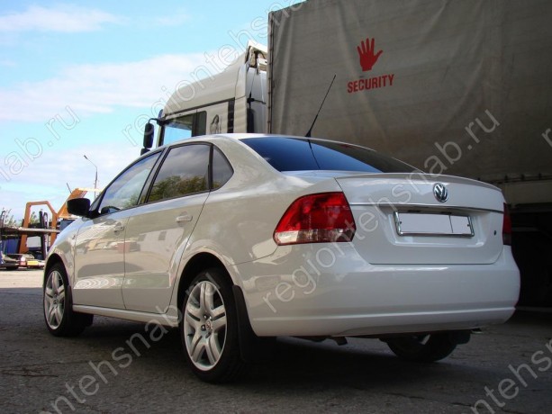 Лип-Спойлер для Volkswagen Polo Sedan (2010-2020) купить недорого с доставкой в Волоколамск
