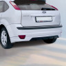 Накладка (юбка) заднего бампера "FT" для Ford Focus 2 (хетчбек) (2004-2008) купить недорого с доставкой в Волоколамск