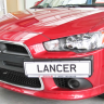 Рамка под номер на передний бампер для Mitsubishi Lancer X (2010-2016) купить недорого с доставкой в Волоколамск