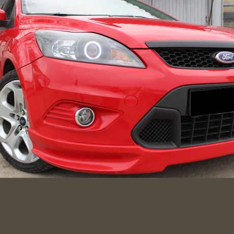 Накладка (юбка) переднего бампера "Lord" для Ford Focus 2 (3D-5D)(2008-2011) купить недорого с доставкой в Волоколамск