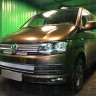 Защита радиатора "Standart" Volkswagen T6 Transporter, Multivan,Caravelle (2015-2020) низ, хром купить недорого с доставкой в Волоколамск