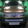 Защита радиатора "Standart" Volkswagen T6 Transporter, Multivan,Caravelle (2015-2020) низ, хром купить недорого с доставкой в Волоколамск