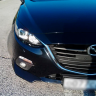 Накладки (клыки) на передний бампер "Самурай" для Mazda 3 (2013-2019) купить недорого с доставкой в Волоколамск