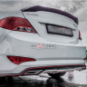 Лип-Спойлер "Zeus" для Hyundai Solaris (2010-2016) купить недорого с доставкой в Волоколамск