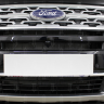 Защита радиатора "Standart" Ford Explorer рестайлинг-2 (2018-2019) верх, чёрная купить недорого с доставкой в Волоколамск