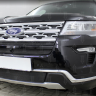Защита радиатора "Standart" Ford Explorer рестайлинг-2 (2018-2019) верх, чёрная купить недорого с доставкой в Волоколамск