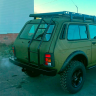 силовой задний бампер f-design fd 2.0 для L@DA 4x4 (окраска стандарт) купить недорого с доставкой в Волоколамск