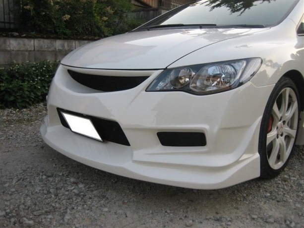 Бампер передний "Bomex" Honda Civic 4D купить недорого с доставкой в Волоколамск