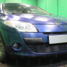 Защита радиатора "Standart" Renault Megane (2008-2012) низ, чёрная купить недорого с доставкой в Волоколамск