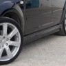 Накладки на пороги "ICС" для Ford Focus 2 (седан, хэтчбек 3-5D)(2004-2011) купить недорого с доставкой в Волоколамск