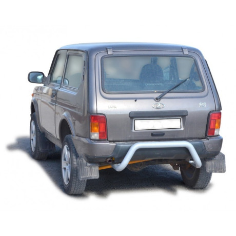 Защита заднего бампера "Дуга" (d63,5) L@DA 4x4 Urban (Нержавеющая сталь) купить недорого с доставкой в Волоколамск